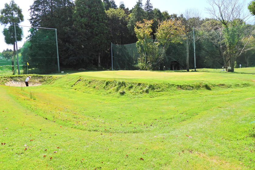 実践を想定したアプローチ&バンカー練習場